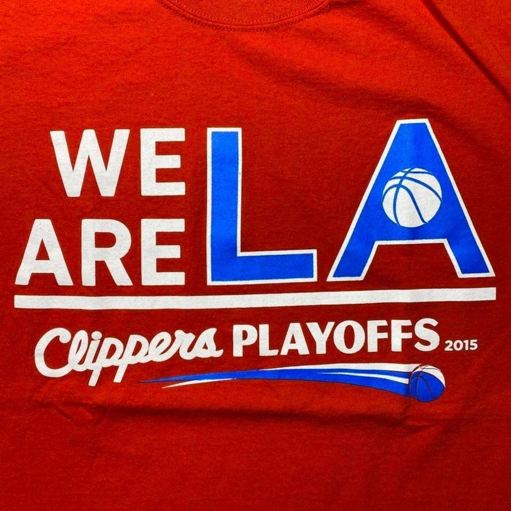 2015 LA Los Angeles Clippers basketball shirt